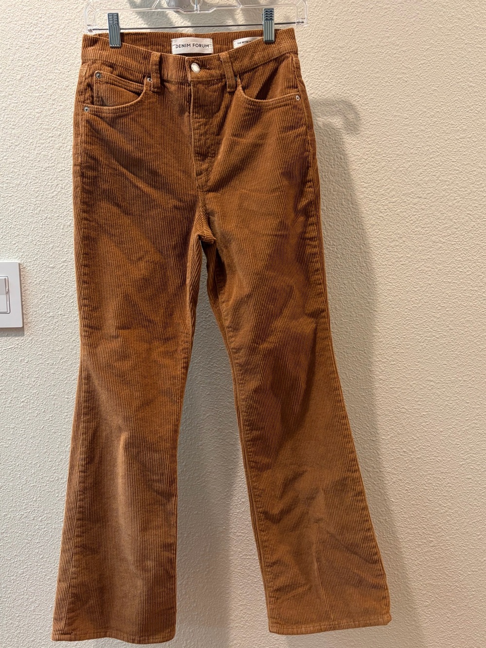 Aritzia Denim Forum The Bettie High Rise Flare 30L